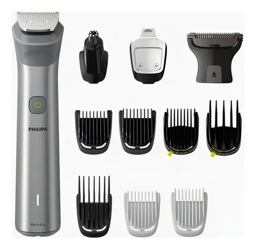 Philips Aparador De Pelos Multigroom 12 em 1 Mg5950/15 Cor Prateado