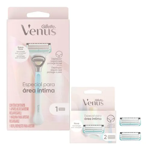 Kit Aparelho Venus Intima 1 Uni + Carga Venus Intima 2 Unidades